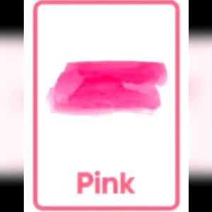 Pink colored items